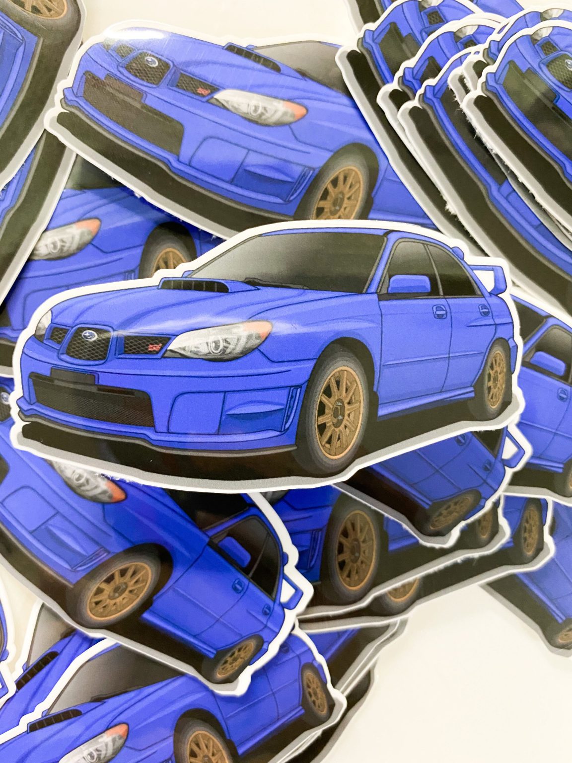 JDM Subaru WRX STI Hawkeye Vinyl Stickers JDM Stuff