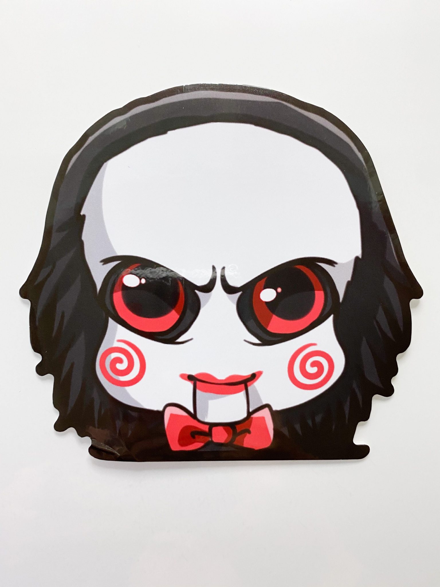 Saw Jigsaw Horror Peeker Decal Vinyl Stickers Jdm Stuff 