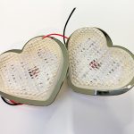 Japanese Heart Side Marker Accessory Light JDM 1 piece pink