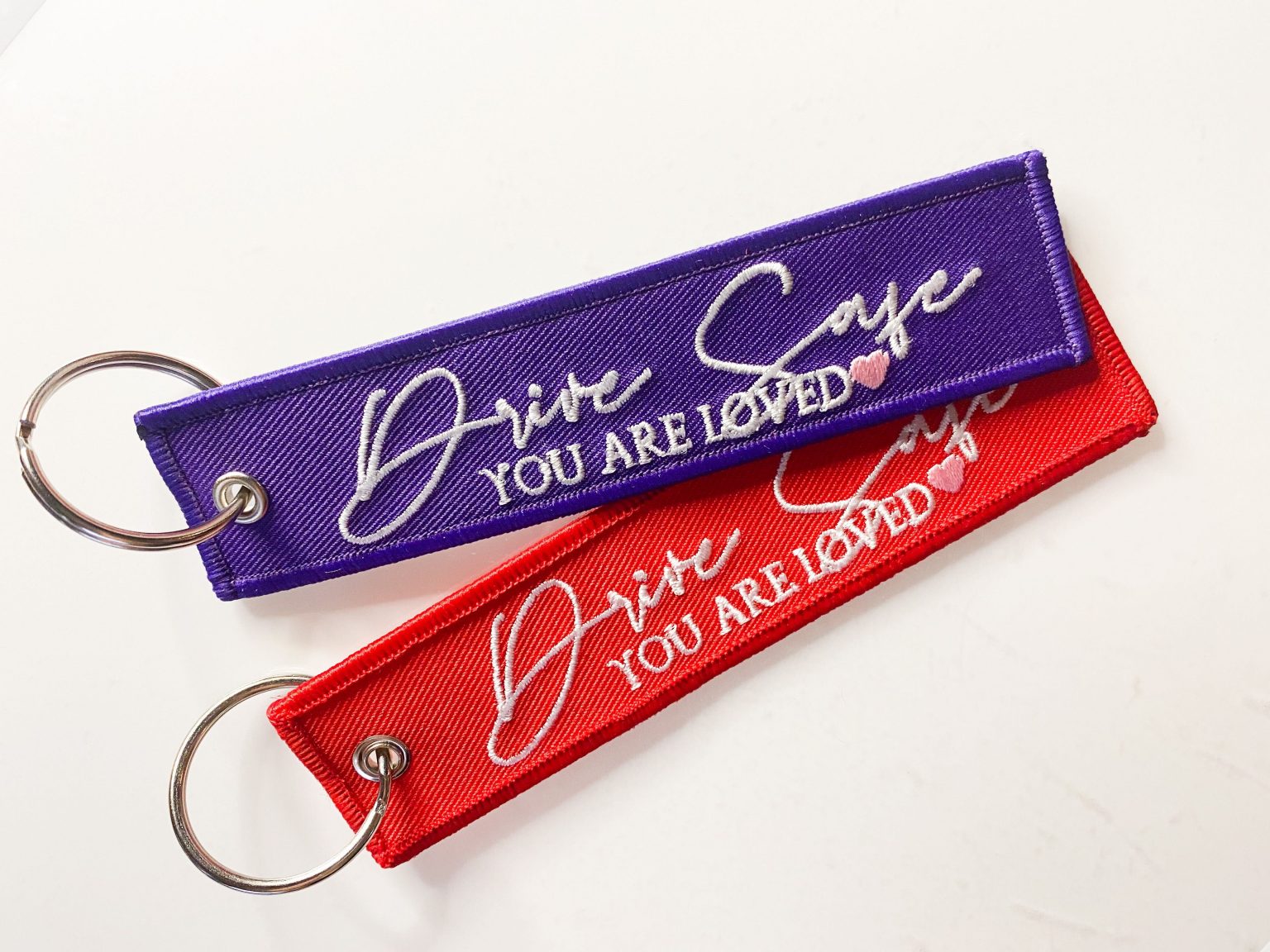 Drive Safe You Are Loved JDM Tag Keychain JDM Stuff