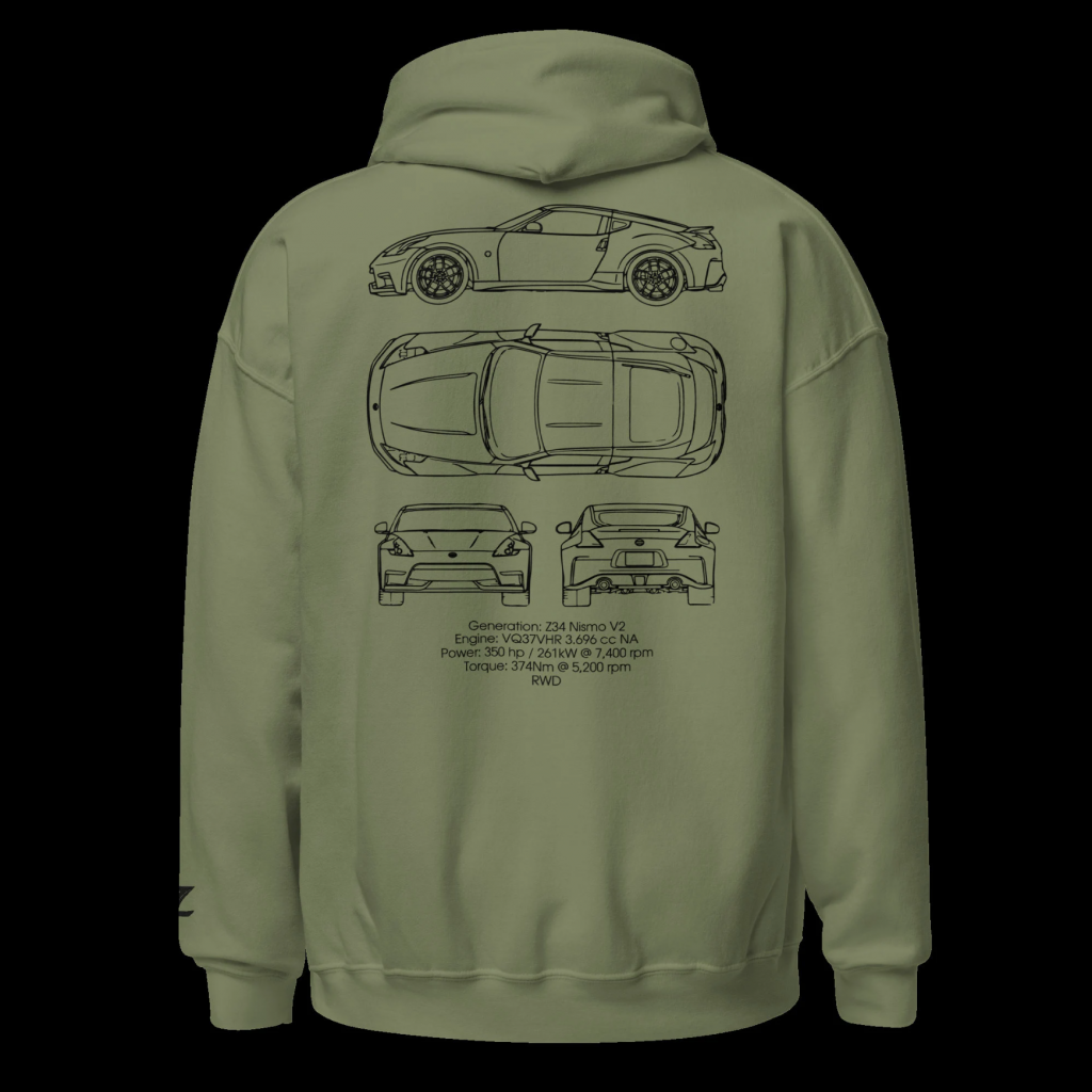 Z34 370z Nismo Unisex Hoodie JDM Stuff