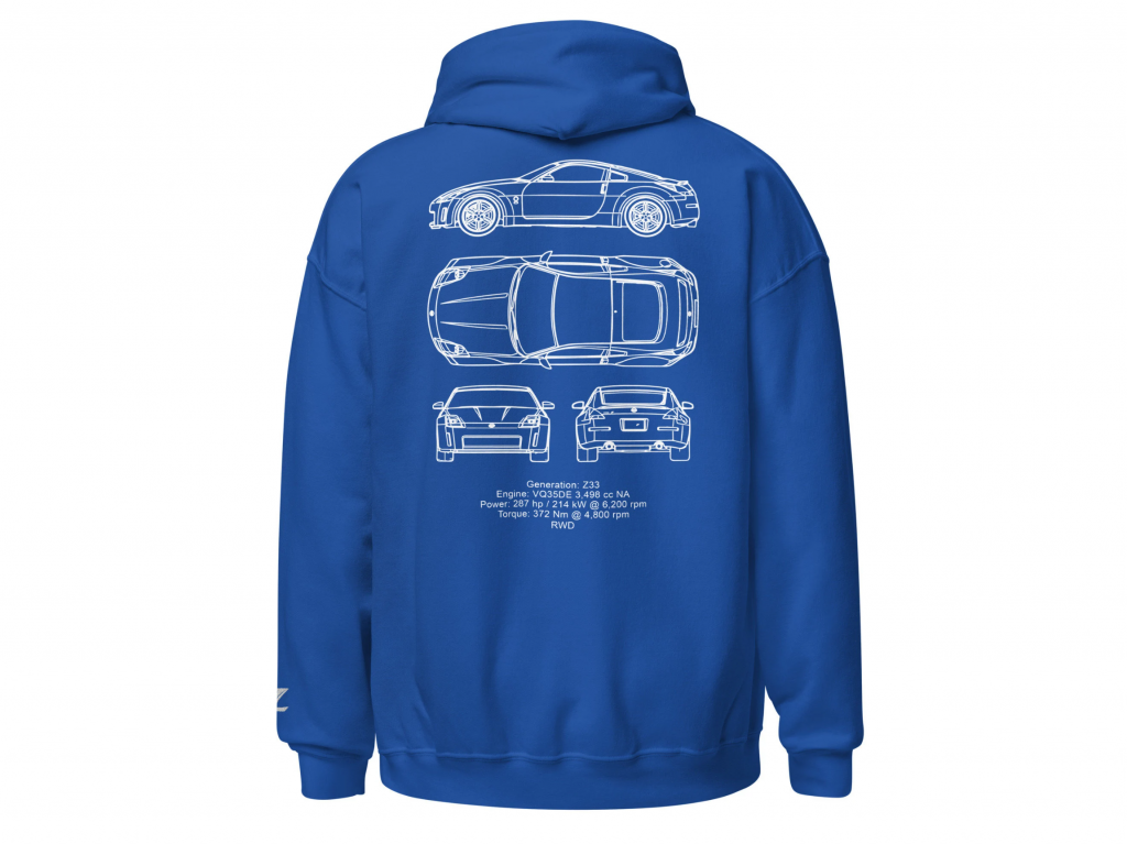 Z33 350z DE Unisex Hoodie | JDM Stuff